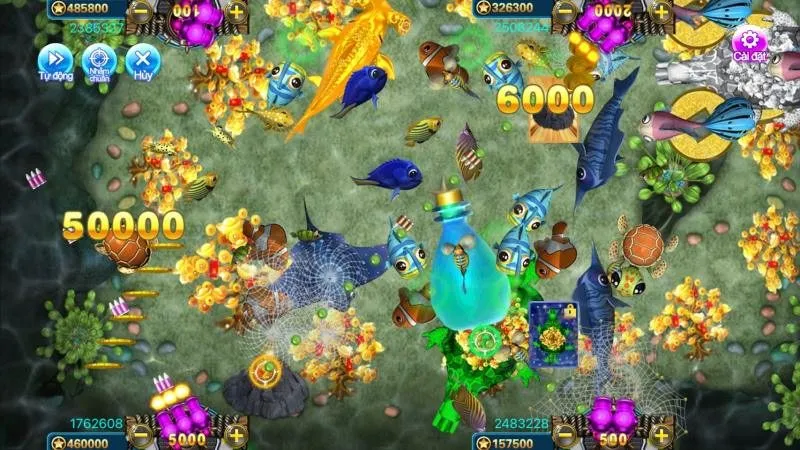 Cách hack game bắn cá ăn xu phiên bản đổi thưởng full vàng