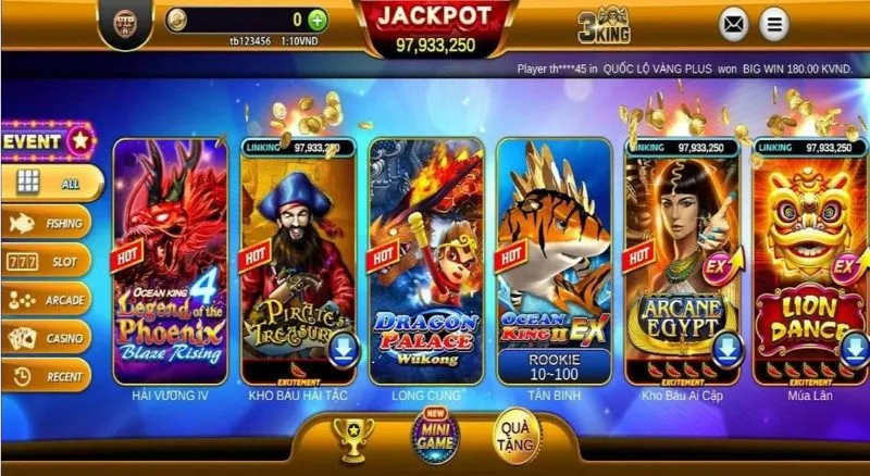 Điểm nổi bật của bắn cá 3King